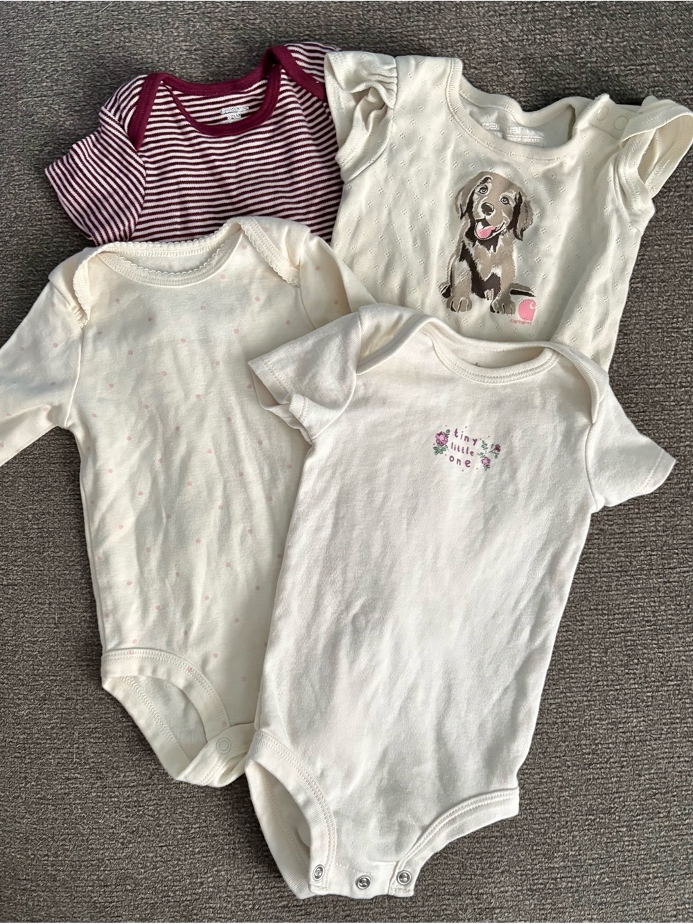 *2 FOR $35*  Baby Girls' Onesies  3-6 Months - 6 Months CARHARTT